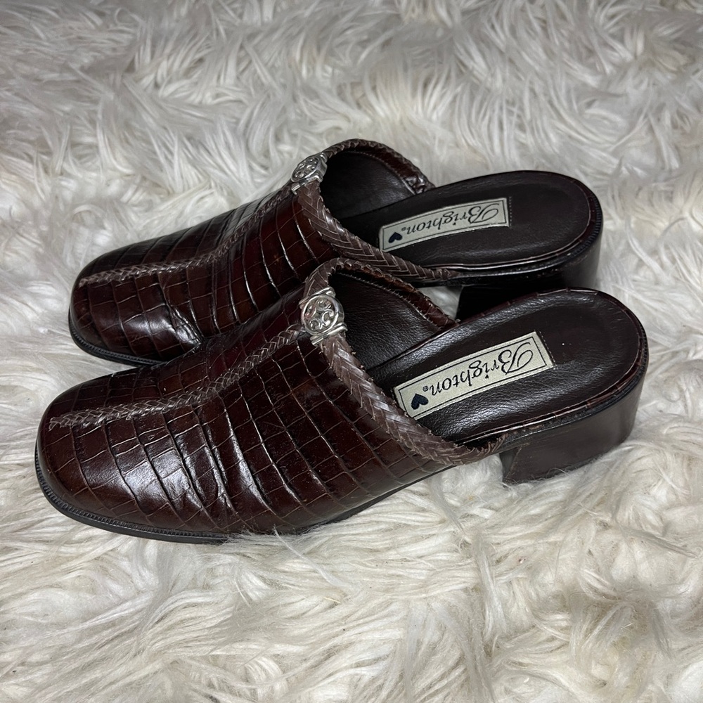 Brighton Leather Mules Faith!!!